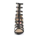 Pleaser Pink Label DREAM-438 - PU Schwarz 47 (US 16)
