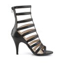 Pleaser Pink Label DREAM-438 - PU Schwarz 47 (US 16)