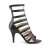 Pleaser Pink Label DREAM-438 - PU Schwarz 47 (US 16)
