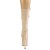 Pleaser FLAMINGO-1050FS - Beige 35 (US 5)