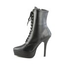 Devious INDULGE-1020 - PU Black 44 (US 13)