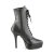 Devious INDULGE-1020 - PU Black 44 (US 13)