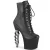 Pleaser IRONGRIP-1020 - PU Silber/Schwarz