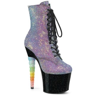 Pleaser UNICORN-1020G - Purple/Blue 41.5 (US 11)