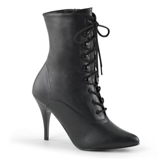 Pleaser VANITY-1020 - Matt Schwarz 44 (US 13)