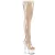 Pleaser ADORE-3021 - Klar / Silber