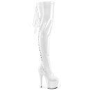 Pleaser ADORE-3063 - White 42.5 (US 12)