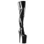 Pleaser BEYOND-4000 - Lack Schwarz