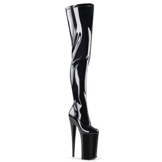Pleaser BEYOND-4000 - Patent Black 42.5 (US 12)