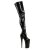 Pleaser BEYOND-4000 - Patent Black 42.5 (US 12)