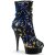Pleaser DELIGHT-1004 - Blue Iridescent 36 (US 6)