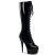 Pleaser DELIGHT-2023 - Lack Schwarz 41.5 (US 11)