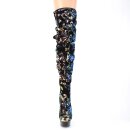 Pleaser DELIGHT-3004 - Blue Iridescent 38 (US 8)