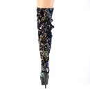 Pleaser DELIGHT-3004 - Blue Iridescent 38 (US 8)