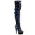 Pleaser DELIGHT-3004 - Blue Iridescent 38 (US 8)