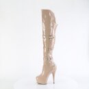 Pleaser DELIGHT-3018 - Patent Nude 37 (US 7)