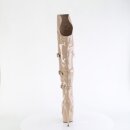 Pleaser DELIGHT-3018 - Patent Nude 37 (US 7)