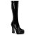 Pleaser ELECTRA-2000Z - Lack Schwarz 41.5 (US 11)