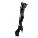 Pleaser FLAMINGO-3050 - Patent Black 39 (US 9)
