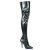 Pleaser SEDUCE-3000 - PU Schwarz 46 (US 15)
