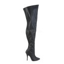 Pleaser Pink Label SEDUCE-3000WC  - PU Black 47 (US 16)