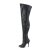 Pleaser Pink Label SEDUCE-3000WC  - PU Black 47 (US 16)
