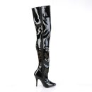 Pleaser SEDUCE-3010 - Patent Black 37 (US 7)