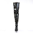 Pleaser SEDUCE-3010 - Patent Black 37 (US 7)