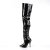 Pleaser SEDUCE-3010 - Patent Black 37 (US 7)