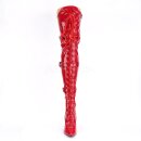 Pleaser SEDUCE-3028 - Patent Red 39 (US 9)