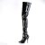 Pleaser SEDUCE-4000 - Schwarz 45 (US 14)