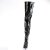 Pleaser SEDUCE-4000 - Schwarz 45 (US 14)