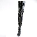 Pleaser SEDUCE-4000 - Black 39 (US 9)