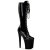 Pleaser XTREME-2020 - Lack Schwarz 37 (US 7)