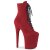 Pleaser FLAMINGO-1020FS - Red 36 (US 6)
