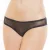 Coquette Mesh-Panty Ouvert - Schwarz
