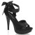 Fabulicious COCKTAIL-568 - Black 38 (US 8)