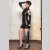 Patrice Catanzaro Lederimitat Minikleid LINDSAY 36/38 (M)