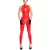 Patrice Catanzaro ANGELICA Stretchlack Catsuit - Rot