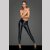 Noir Handmade Wetlook Leggins F217 - Schwarz 36 (S)