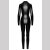 Noir Handmade Power Wetlook Catsuit F293 - Schwarz 44 (XXL)