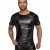Noir Handmade Power Wetlook T-Shirt H056 - Schwarz
