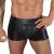 Noir Handmade Wetlook Boxershorts H058 - Schwarz