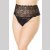 Coquette Ouvert Lace Panty - Black
