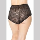 Coquette High Waist Shorts - Black