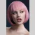 Fever Bob Perücke MIA, kurz - Pastell Rosa