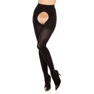 Glamory Strumpfhose OUVERT 60 - Schwarz 52-54 (2XL)