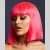 Fever Mittellange Bob Perücke LOLA - Neon Pink
