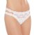 Coquette Spitzen String Ouvert - Weiß  36 - 40 (OS)