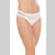Coquette Spitzen String Ouvert - Weiß  36 - 40 (OS)